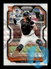 2021 Prizm #78 Joey Bart White Wave Prizm Rookie SF Giants
